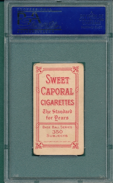 1909-1911 T206 Ferris Sweet Caporal Cigarettes PSA 3