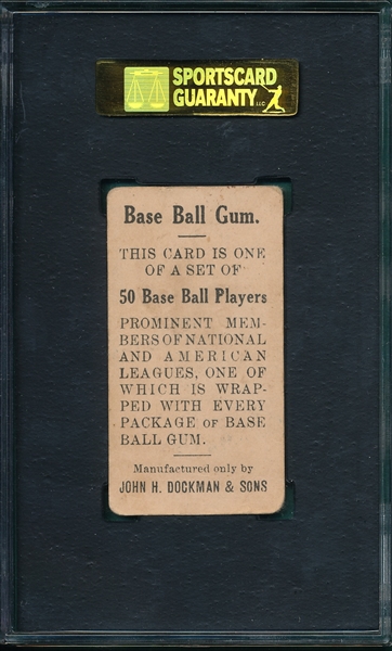 1909 E92 Doyle Dockman & Sons Gum SGC 50