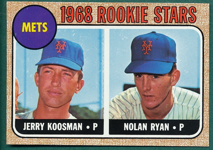 1968 Topps #177 Nolan Ryan *Rookie*