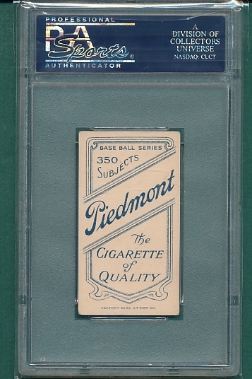 1909-1911 T206 Miller, Dots, Piedmont Cigarettes PSA 5