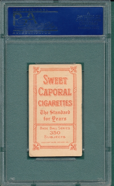 1909-1911 T206 Doyle, Joe, Sweet Caporal Cigarettes PSA 3.5 *Factory 25*