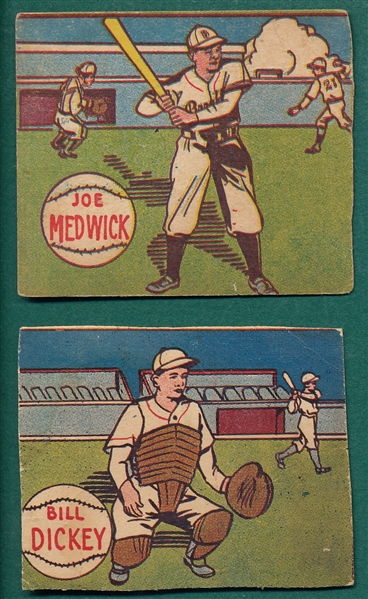 1948 M. P. & Co. Medwick & Dickey, Lot of (2)