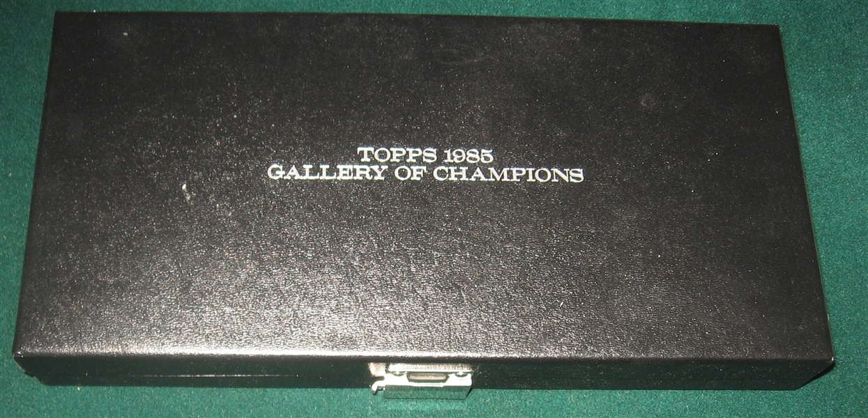 1985 Topps Gallery Of Immortals Sterling Silver