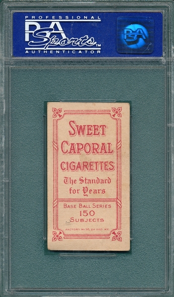 1909-1911 T206 Griffith, Portrait, Sweet Caporal Cigarettes PSA 3 *Presents Better*