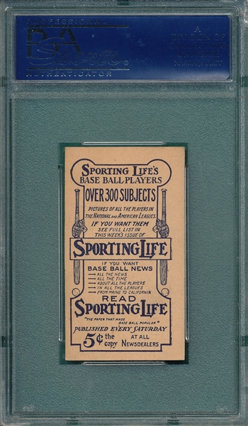 1910-11 M116 Barry Sporting Life PSA 7
