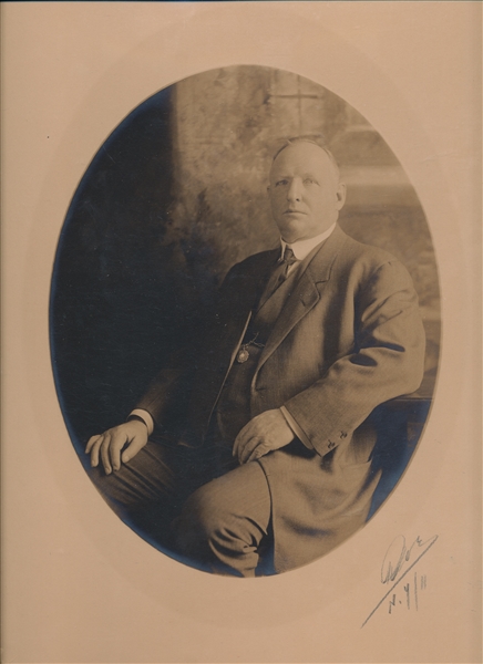 1900's Adrian C. Cap Anson, Type 1 Photograph