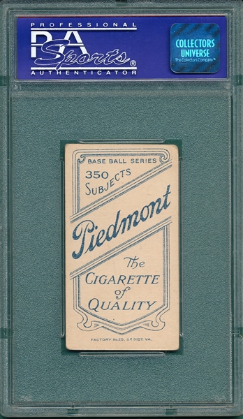 1909-1911 T206 Rockenfeld Piedmont Cigarettes PSA 4 *Southern League*