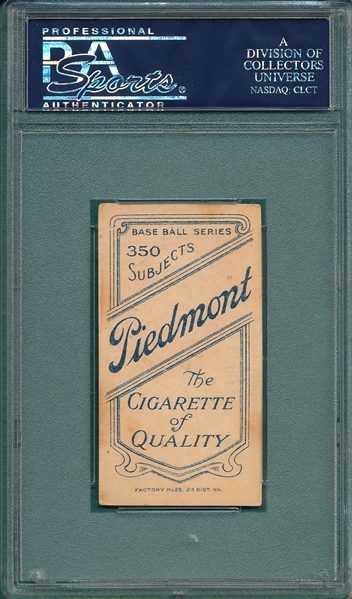 1909-1911 T206 Guiheen Piedmont Cigarettes PSA 5 *Southern League*