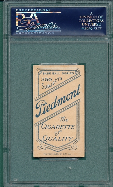 1909-1911 T206 Kiernan Piedmont Cigarettes PSA 5 *Southern League*
