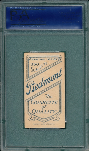 1909-1911 T206 Manion Piedmont Cigarettes PSA 5 *Southern League*