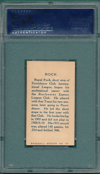 1912 C-46 #10 Royal Rock Imperial Tobacco PSA 5