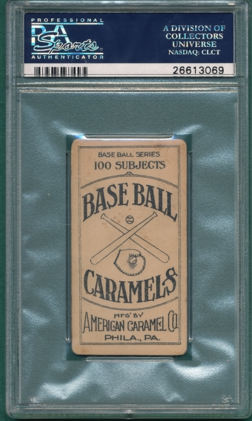 1909-11 E90-1 Hartzell, Fielding, American Caramel Co. PSA 1.5