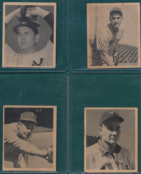 1948 Bowman Lot of (8) W/ #116 Lohrke *SP*