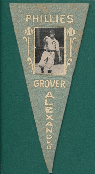 1916 BF2 Grover Alexander Ferguson Bakery Pennants