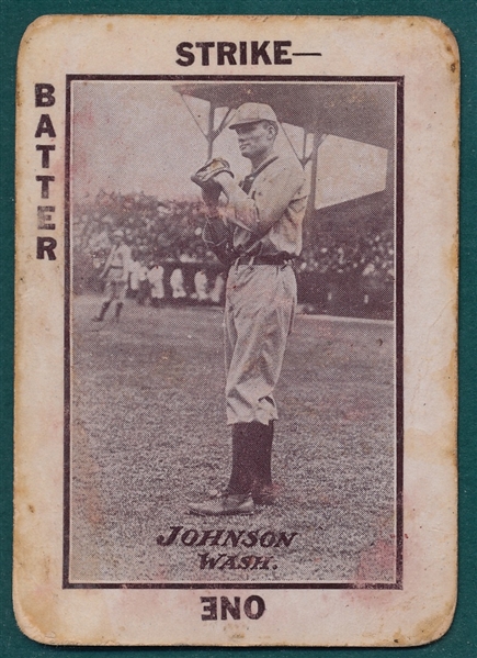 1913 National Game Walter Johnson