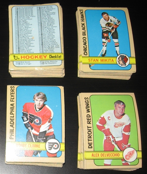 1972 Topps Hockey Complete Set (176)