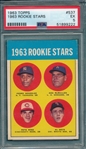 1963 Topps #537 Pete Rose PSA 5 *Rookie*