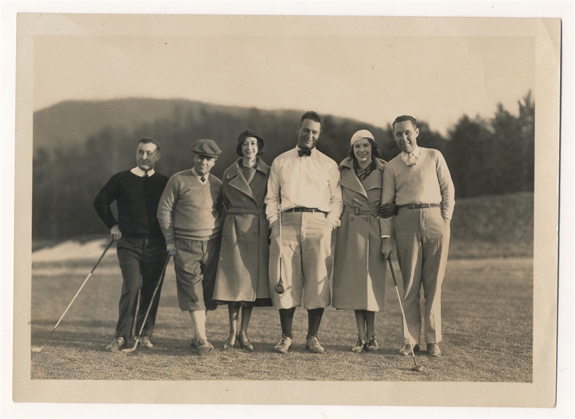 1930s Lou Gehrig Golfing Type 1 Photo, PSA/DNA LOA