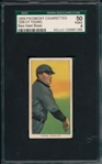 1909-1911 T206 Cy Young, Bare Hand, Piedmont Cigarettes SGC 50