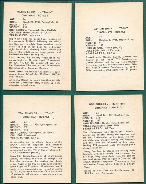 1963 Kahn's BSKT Lot of (4) W/ Boozer