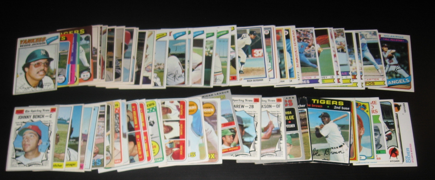 1951-80 Topps & And Bowman Lot of (139), Loaded W/ HOFers