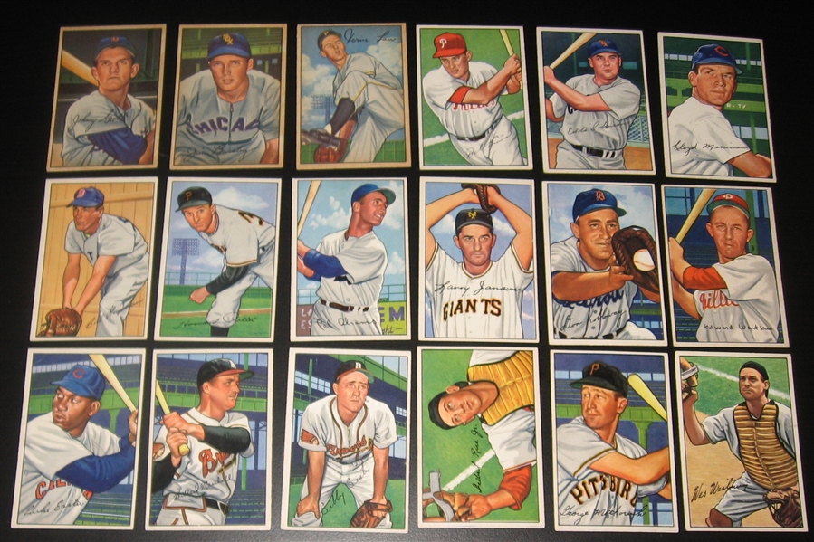 1952 Bowman Lot of (40) W/ Roberts