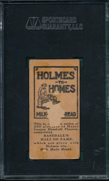 1916 Holmes To Holmes #63 Jacques Fournier SGC 10 *Only One Graded* 