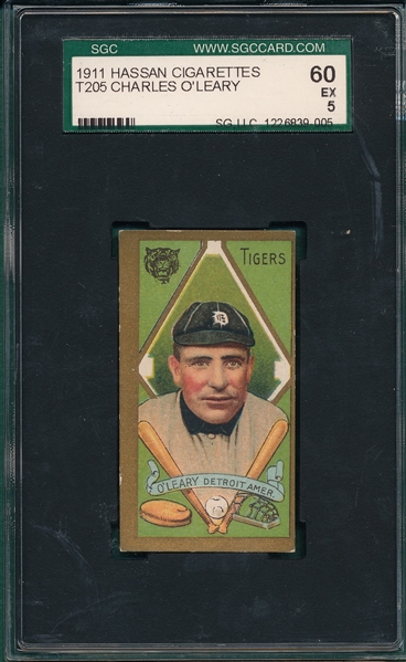 1911 T205 O'Leary Hassan Cigarettes SGC 60