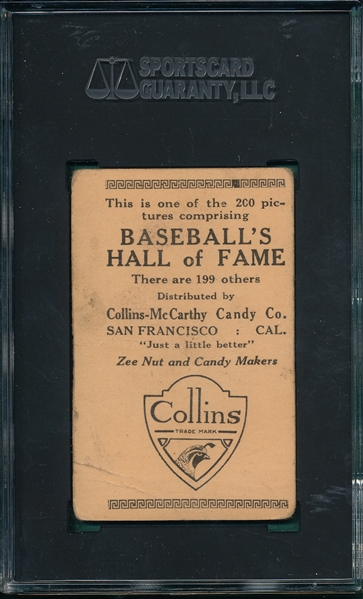 1917 E135 #106 Leslie Mann Collins-McCarthy SGC 1.5