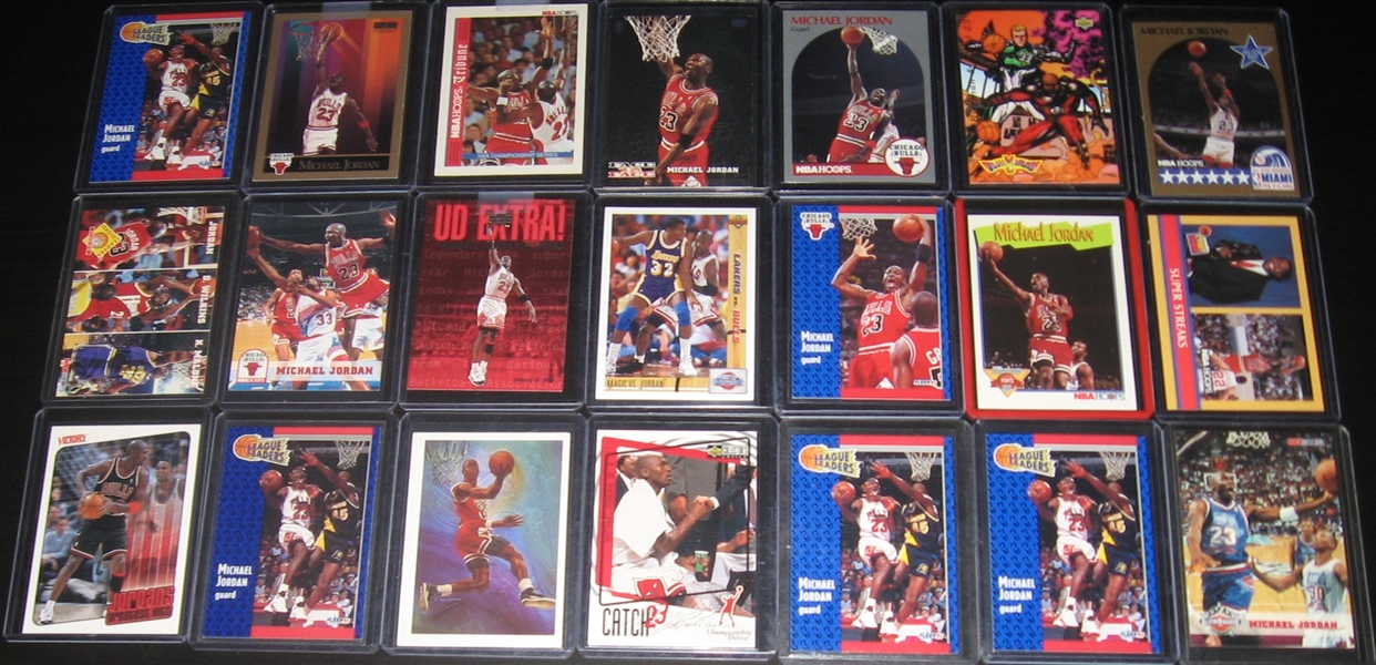 1980s-90s Michael Jordan Cards, Lot of (73)