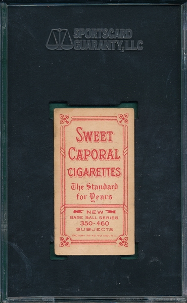 1909-1911 T206 Pfeffer Sweet Caporal Cigarettes SGC 45