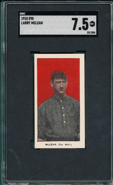 1910 E98 Larry McLean SGC 7.5 *Red*
