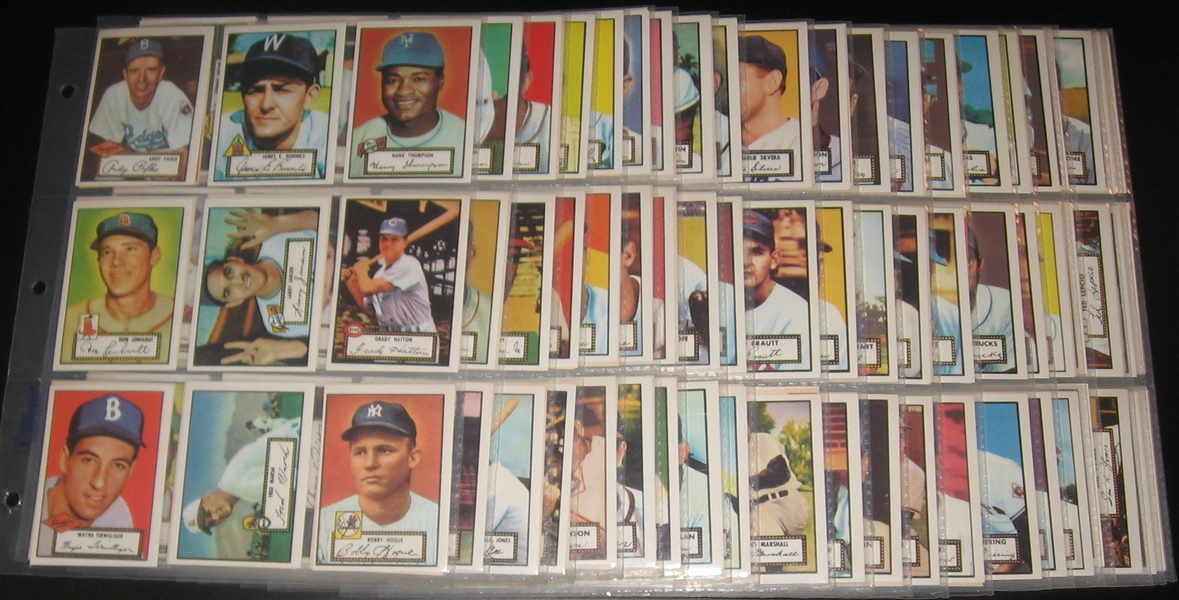 1952 Topps Reprint Complete Set