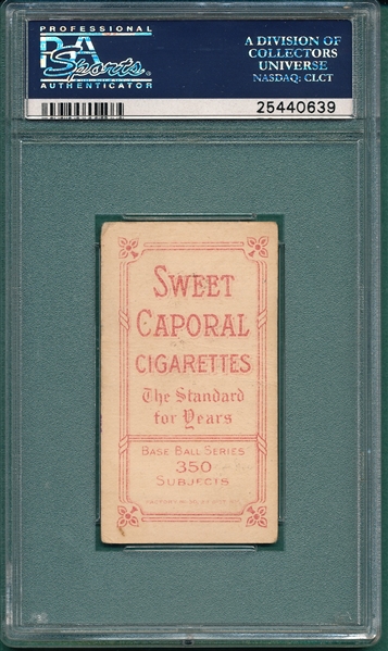 1909-1911 T206 Criss Sweet Caporal Cigarettes PSA 1