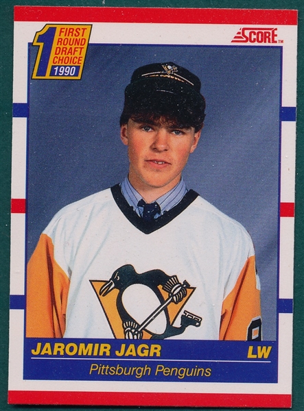 1990 Score #428 Jaromir Jagr, Lot of (41) *Rookie*