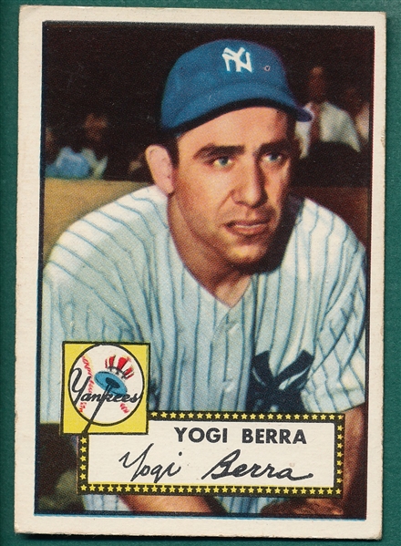 1952 Topps #191 Yogi Berra 