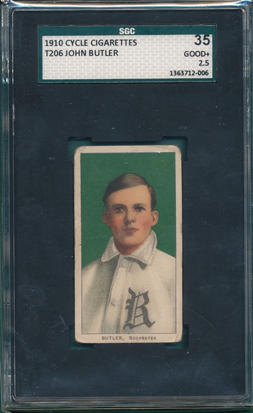1909-1911 T206 Butler Cycle Cigarettes SGC 35