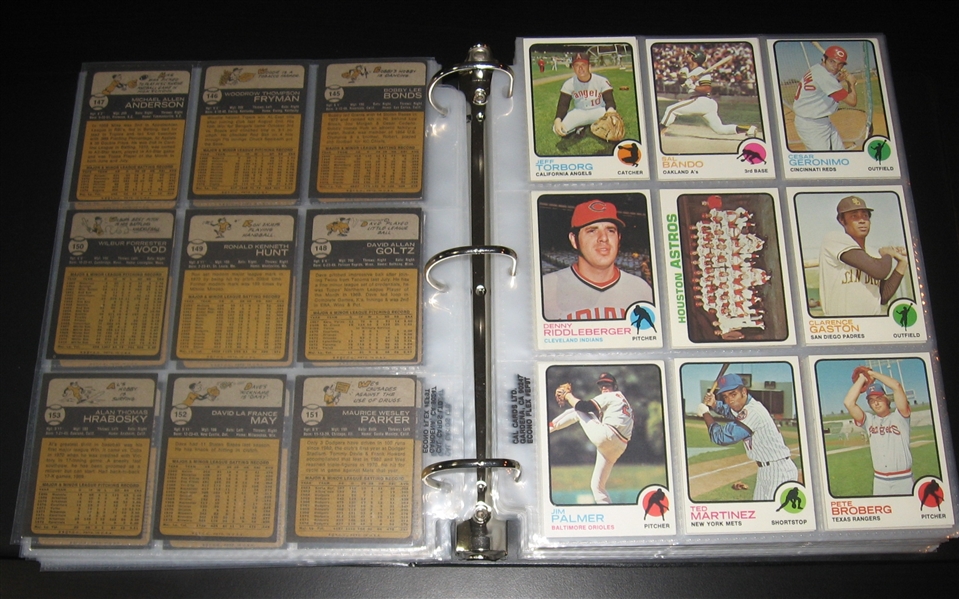 1973 Topps Baseball Complete Set (660) W/ Schmidt, Rookie