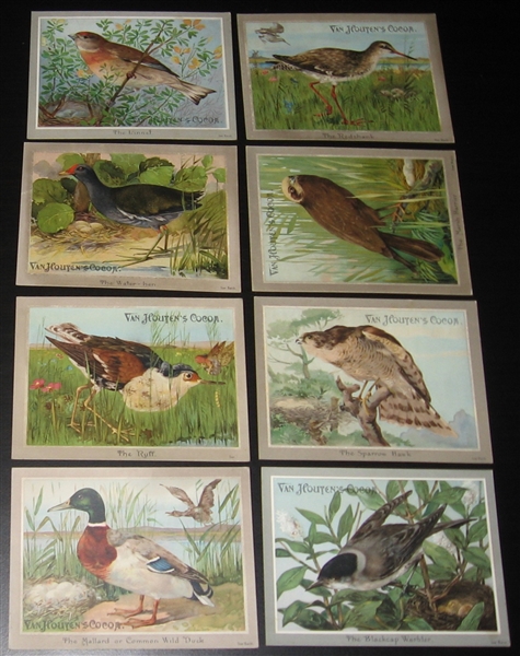 1890s Van Houten's Aviary Complete Set (10) W/ Envelope