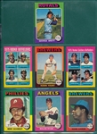1975 Topps Baseball Complete Set (660) *Carter, Rice, Yount & Brett Rookies*