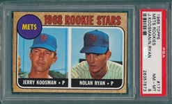 1968 Topps #177 Nolan Ryan PSA 8 *Rookie*