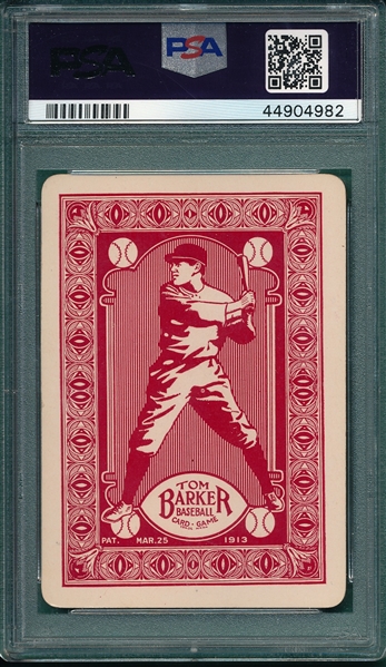 1913 Tom Barker Clark Griffith PSA 6