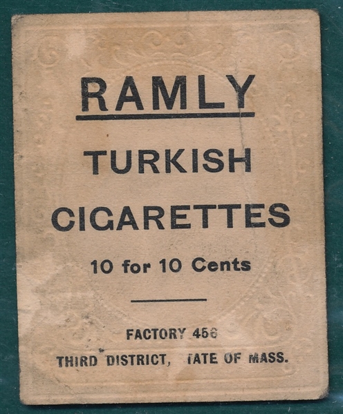 1909 T204 Raymond Ramly Cigarettes