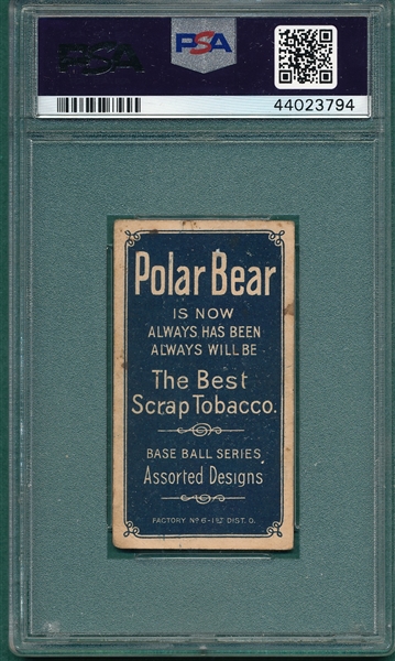 1909-1911 T206 Burchell Polar Bear, PSA 3