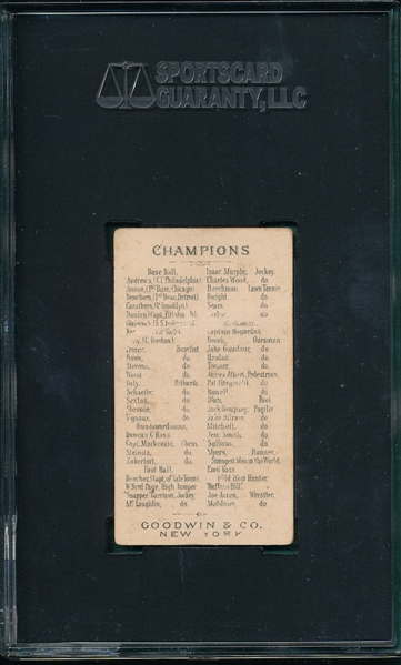 1888 N162 Acton Goodwin Champions SGC 20 