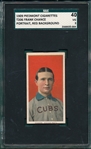 1909-1911 T206 Chance, Red Portrait, Piedmont Cigarettes, SGC 40