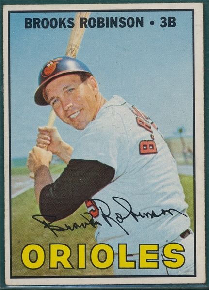 1967 Topps #600 Brooks Robinson, High #, *SP*