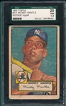 1952 Topps #311 Mickey Mantle SGC 20 *Hi #*