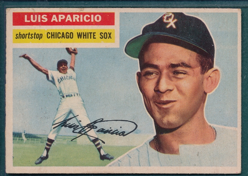 1956 Topps #292 Luis Aparicio *Rookie*