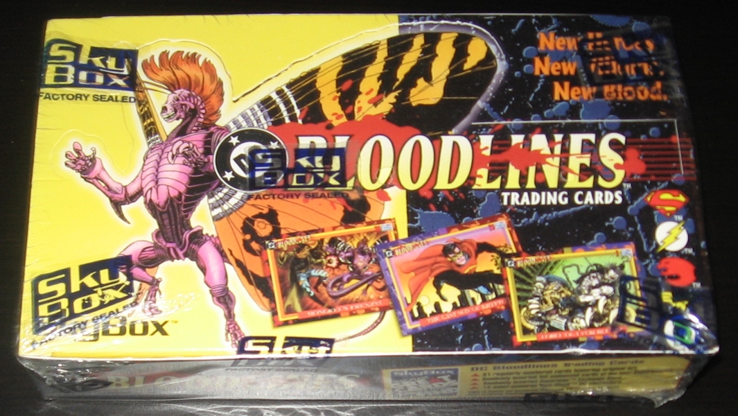 1993 Skybox DC Bloodlines Unopened Box
